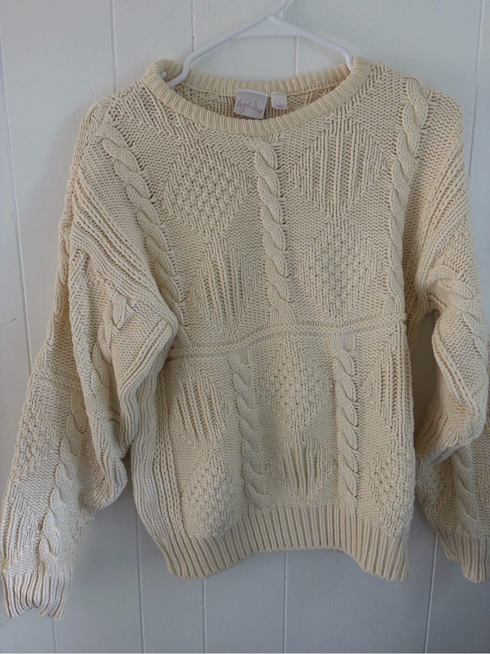 100% cotton fisherman’s sweater vintage medium.